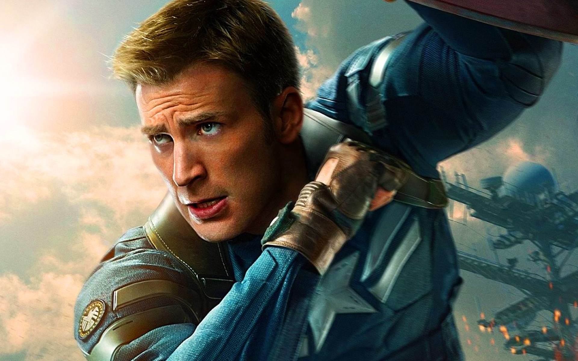 captain america crying